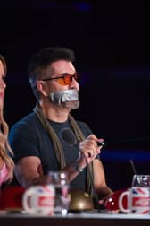 Simon Cowell during BGT auditions 2025.