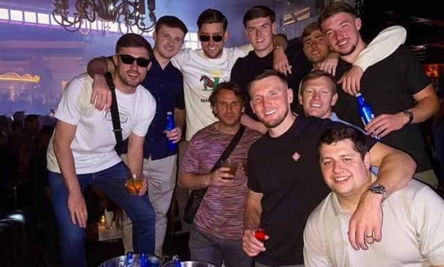 Callum Lang has travelled to Las Vegas for his stag do