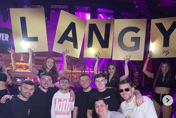 Callum Lang has been on his stag do in Las Vegas