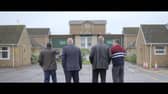 The British Blood Scandal: Poisoned at School. (L-R) Gary Webster, Steve Nicholls, Richard Warwick and Adrain Goodyear at Treloar's school.