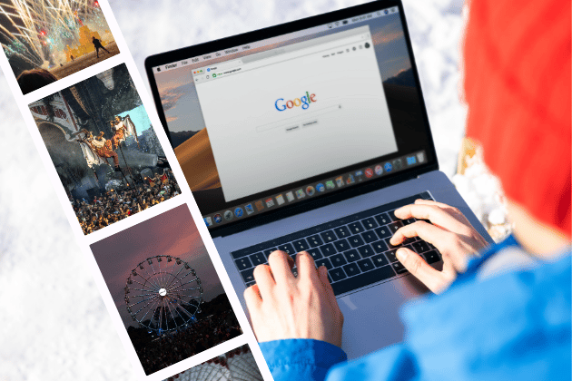 What festivals are people searching for the most in 2025, and is Glastonbury top of the list, by chance?