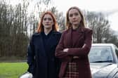 Charlotte Ritchie as DS Ashleigh Francis and Rose Ayling-Ellis as Alison Brooks in Code of Silence.