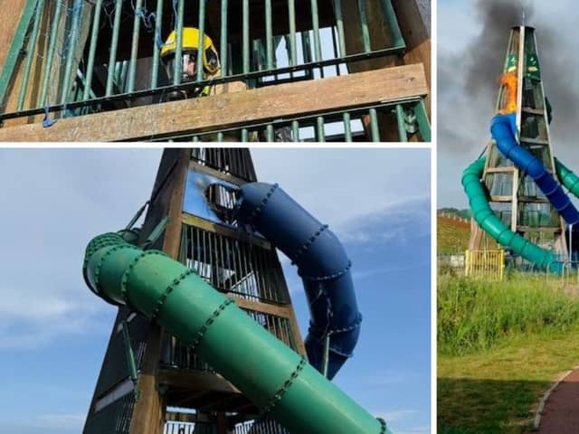 Arson at Alver Valley Country Park destroys play equipment