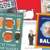 Show your dad how much you love him by giving him an insulting Father's Day card