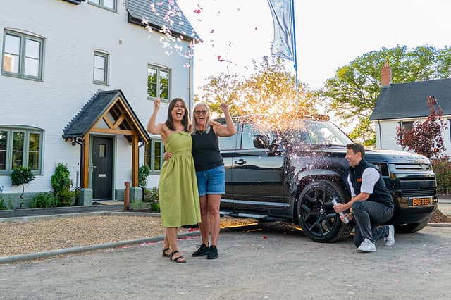 Tracey Saunders, from Southampton, has had her life transformed by her massive win