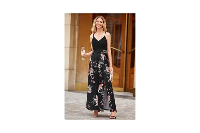 Newshows Women’s V-Neck Maxi Dress