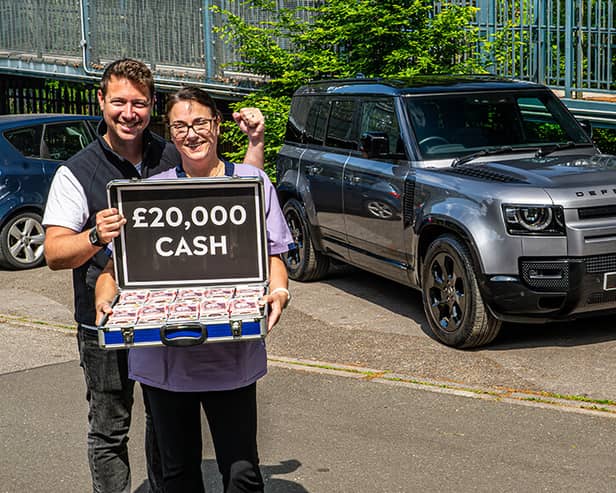 Michelle Adams could not believe her incredible prizes