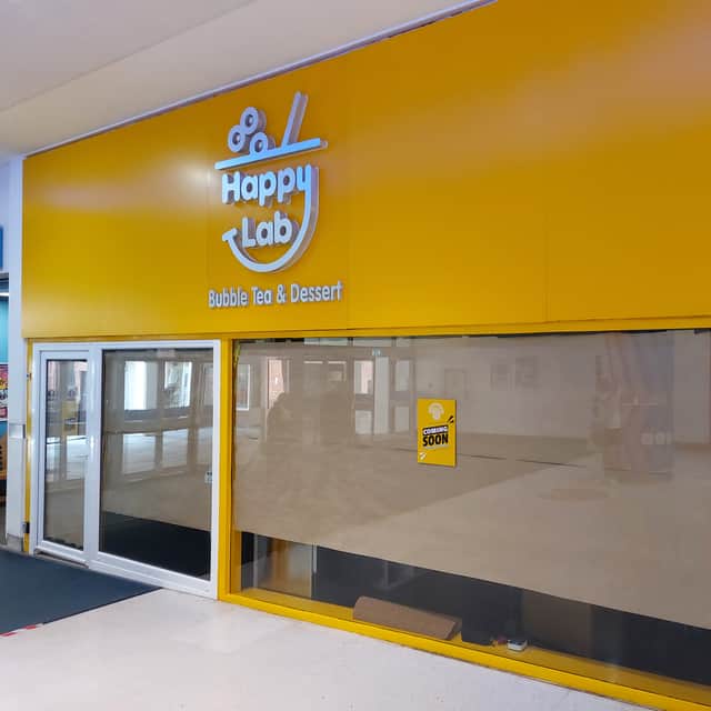 Happy Lab Bubble Tea and Dessert shop is coming to Cascades Shopping Centre soon.
