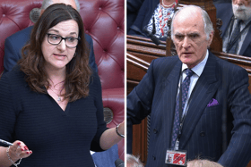 AI is being used to speed up the process of armed forces applications, with the government facing pressure to make it easier for the Royal Navy, Army and RAF to recruit prospective applicants. From L: Baroness Anderson and Lord Stirrup.