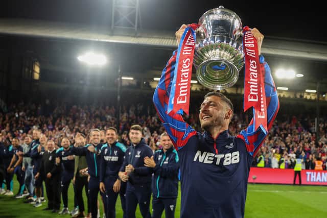 No happy homecoming to Fratton Park for one of Portsmouth's own after  Crystal Palace exit