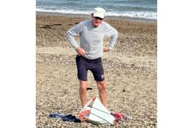 Police have released an image of a man they want to speak to after an indecent exposure incident on Eastney Beach on May 1.
