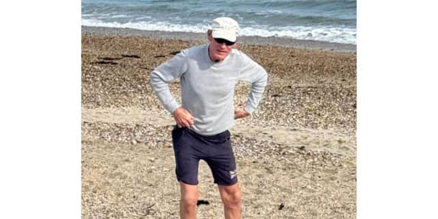 Police have released an image of a man they want to speak to after an indecent exposure incident on Eastney Beach on May 1.