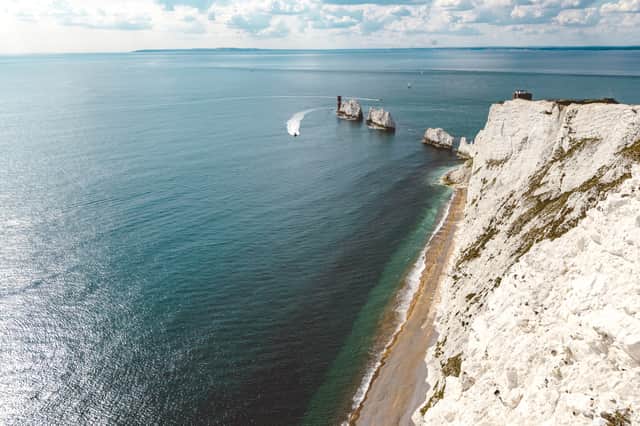 The Needles rock formation