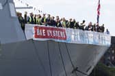 Defence giant BAE Systems has reached a jobs record and is growing due to Type 26 shipbuilding and other projects.
