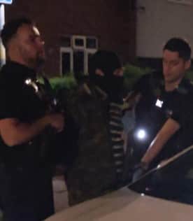 A man was handed a community resolution for vehicle interference in New Road
