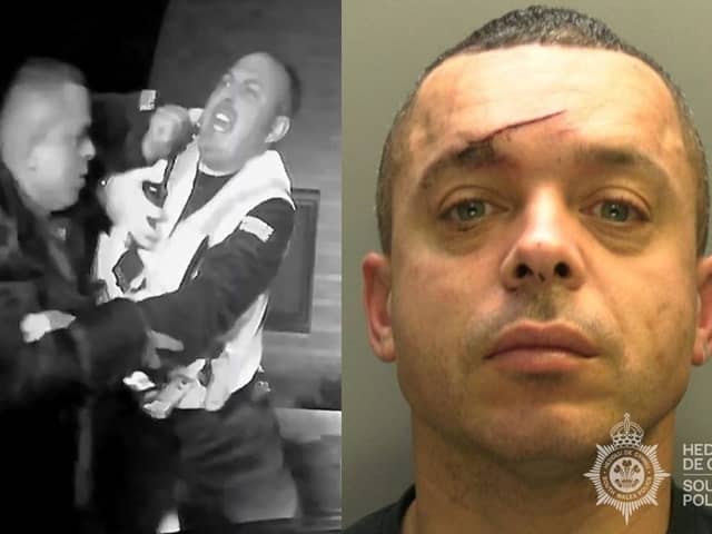 Sean Hennessey attacked a police officer.
