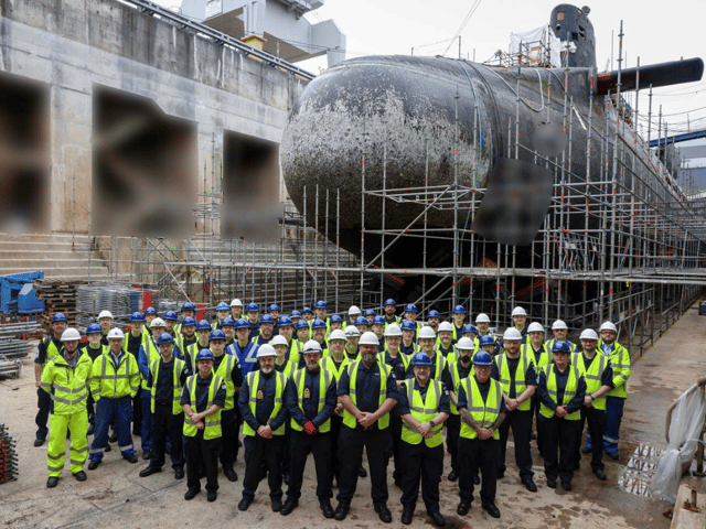 Restoration work is continuing on HMS Victorious, with the nuclear submarine undergoing an "extensive overhaul".