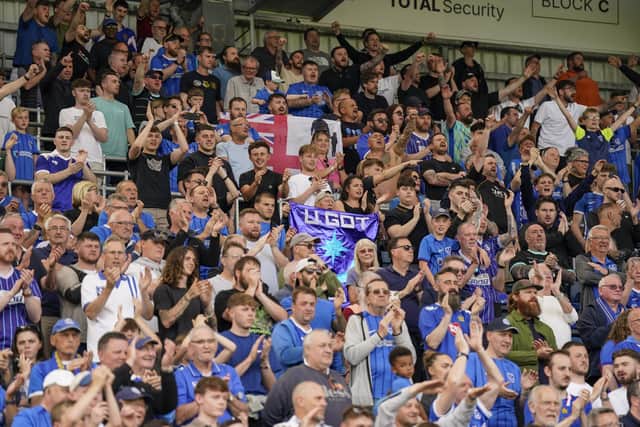 Pompey fans have been snapping up season ticket renewals. Pic: Jason Brown/ProSportsImages