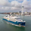 The luxury Swan Hellenic cruise ship SH Diana making her maiden call into Portsmouth.