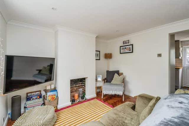 The interior has a cosy feel
