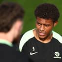 Kusini Yengi was part of a Socceroos training camp that was held in Abu Dhabi in the build up to this month's World Cup qualifiers against Japan and Saufi Arabia