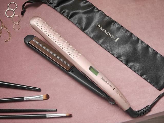 Save time on hairstyling with the Remington Wet2Straight Pro Hair Straightener - now 65% off 