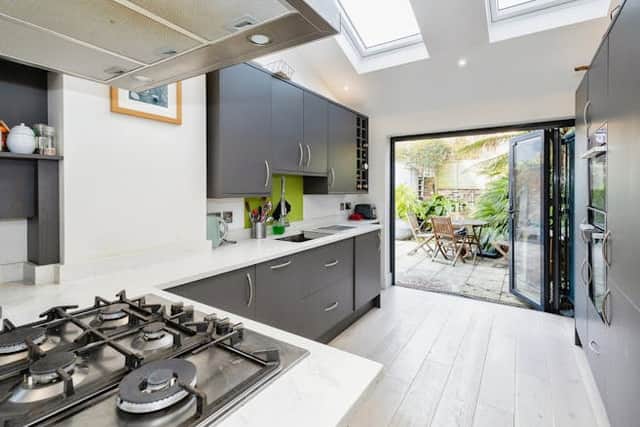 The interior has been tastefully modernised