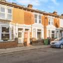 The terraced house is full of character