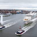 "Six-star exclusive" cruise ship Seabourn Sojourn sailing into Portsmouth International Port for the first time on May 30.