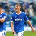 Tom Davies won the League Two title with Pompey in 2016-17. Picture: Joe Pepler