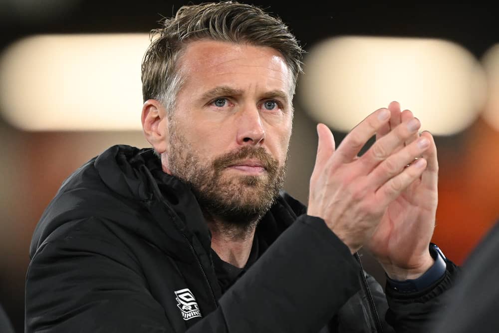 Rob Edwards has been touted for the Bristol City job - and has a close relationship with Pompey sporting director Rich Hughes. Pic: Getty