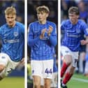 From left to right: Thomas Waddingham, Hayden Matthews and Jacob Farrell are Australian signings Pompey are looking to build on. 