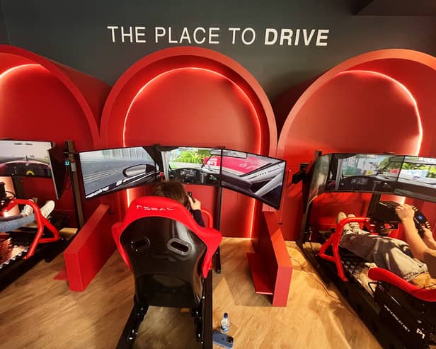 Gunwharf Quays has welcomed Portsmouth’s first racing simulation lounge which is set to open this month. 