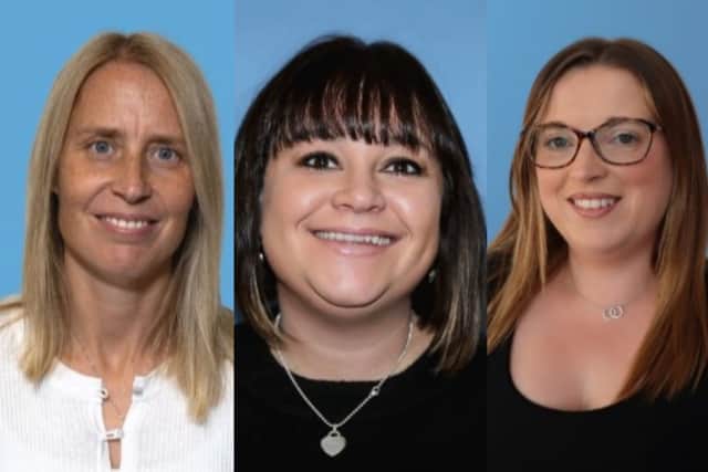 New directors Jennie Swaby, Natalie Courage Chloe Saunders 