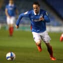 Ryan Williams made 91 appearances and scored eight times for Pompey. Picture: Pete Norton/Getty Images