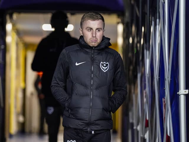 Former Pompey midfielder Joe Morrell