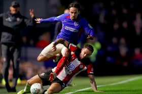Ryan Williams battles with Southampton's Danny Ings in the Carabao Cup in September 2019. Picture: Dan Istitene/Getty Images