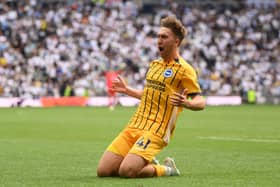 Brighton's Jack Hinshelwood is a Pompey fan. Pic: Getty