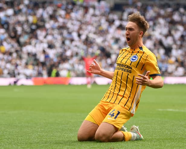 Brighton's Jack Hinshelwood is a Pompey fan. Pic: Getty