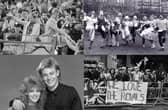 These were some of the most memorable moments in the 1980s, which united the nation