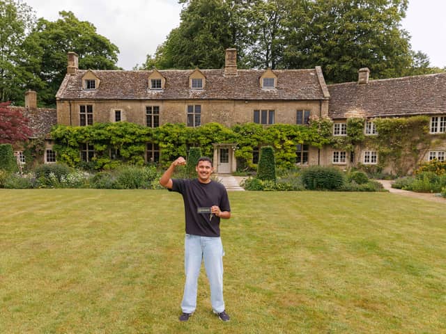 Anthony Martin - a 'Clarkson's Farm' fan has won a £5M Cotswold's house - making him Jeremy's neighbour. 