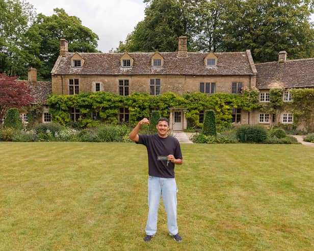 Anthony Martin - a 'Clarkson's Farm' fan has won a £5M Cotswold's house - making him Jeremy's neighbour. 