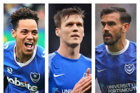 From left: Kyle Bennett, Sean Raggett, Marlon Pack
