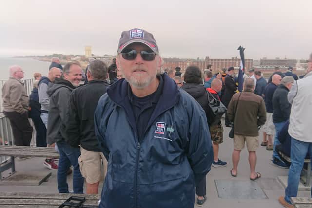 Neil Padley, 63, of Gosport, served in the Royal Navy for 44 years and reached the rank of Chief Petty Officer. He served on HMS Bristol in 1989-1991.