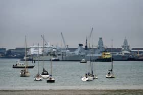 HMS Bristol, a Falklands War Destroyer that was in a class of her own, has sailed Portsmouth for the final time as she is set to be scrapped.