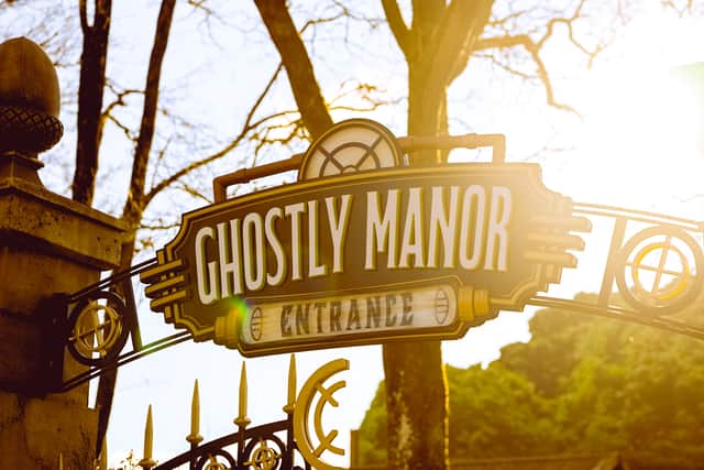 New Ghostly Manor ride at Paultons Park