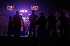 The World Cup of Darts is being held in Frankfurt