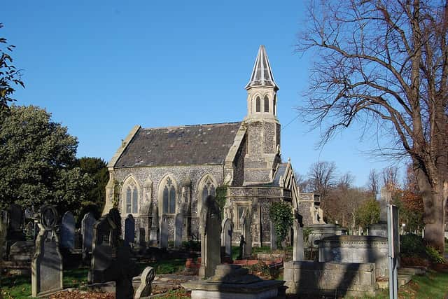 West Chapel at Kingston Cemetery, St Mary's Road, Kingston, Portsmouth