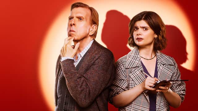 Timothy Spall (L) and Gwyneth Keyworth (R) in Death Valley