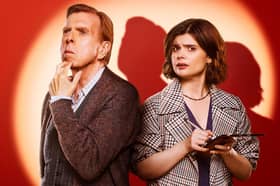 Timothy Spall (L) and Gwyneth Keyworth (R) in Death Valley